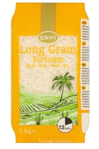 Long grain rijst