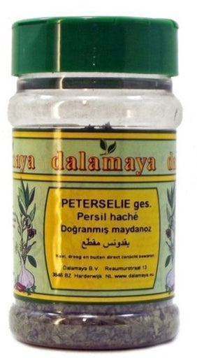 Peterselie gesneden